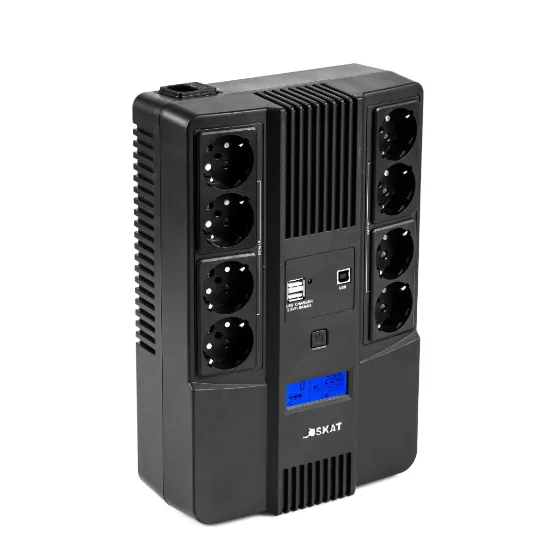 SKAT-UPS 800-AID-IN-1X9-8 UPS источник бесперебойного питания 800ВА, 220В